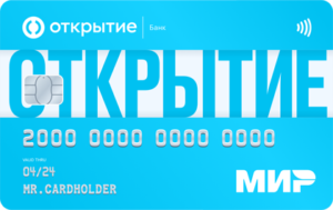 Дебетовая карта Opencard от Открытия